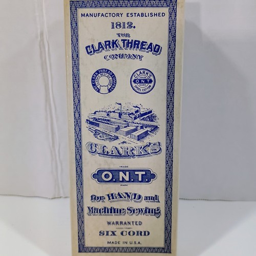 Vintage clark thread white - vintage,
