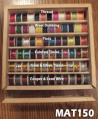 Assorted fly tying floss - fly,