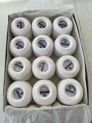 Omega crochet thread box 12 - omega,