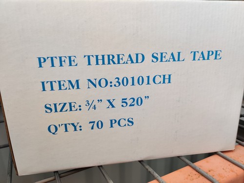 Rolls plumbers ptfe - 70, teflon