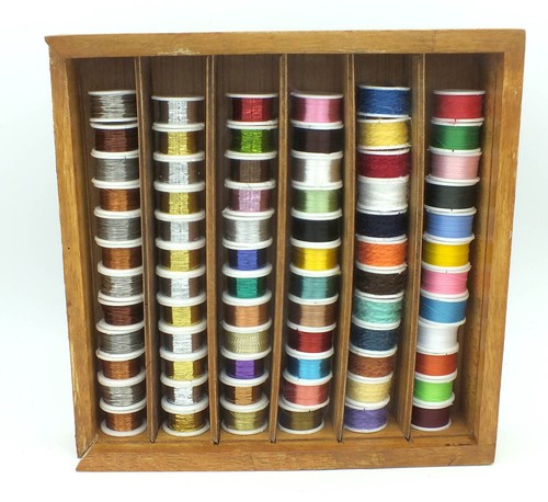 Assorted fly tying thread - tying,